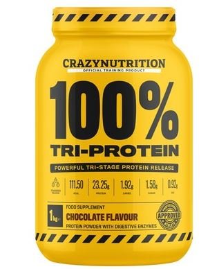 Tri-Protein de Crazy Nutrition